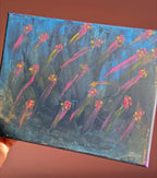 Acrylic painting - Sparkle of the night