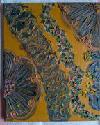 Oil painting - The game